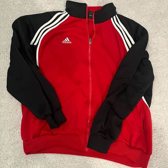 Adidas soccer warmup jacket - Picture 1 of 5